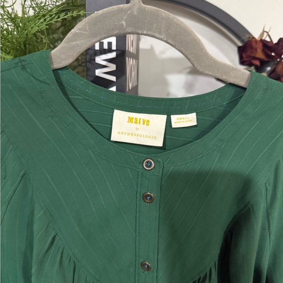 Anthropologie Maeve Avignon Buttondown Blouse size small - Picture 5 of 10